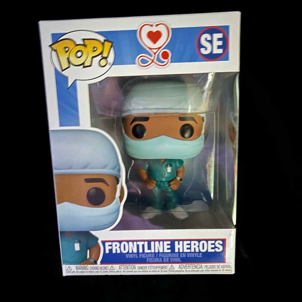 Funko Pop Frontline Heroes Male Nurse Hospital Worker